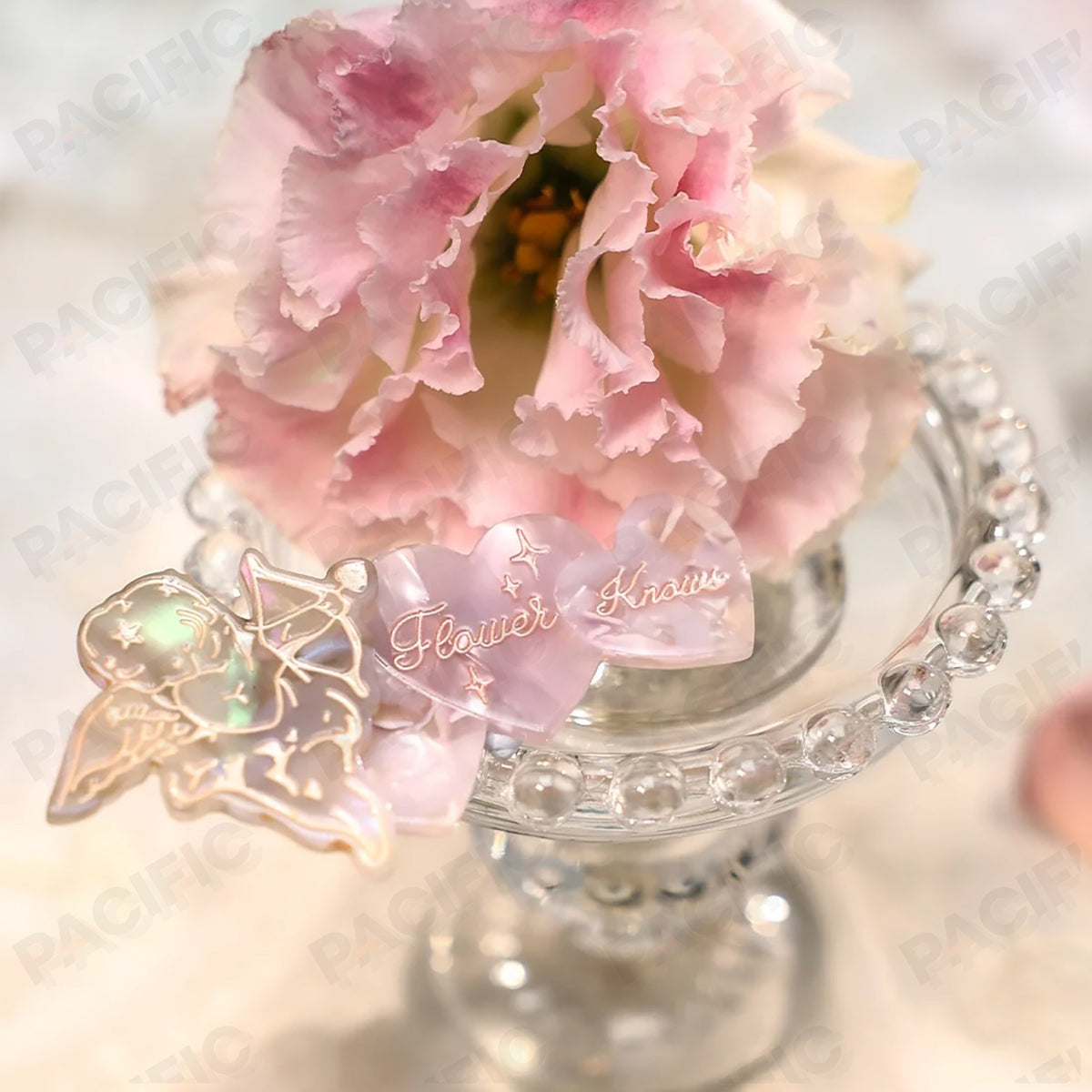 Flower Knows Strawberry Rococo Hair Clip Pink Blue Purple 3 Colors US