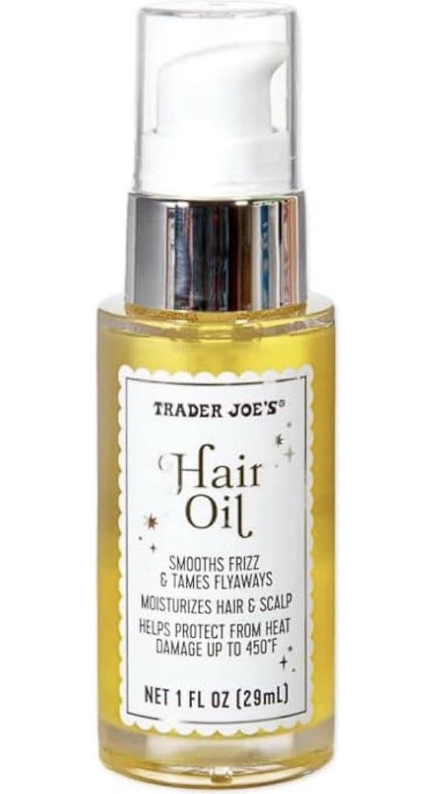 Hair Oil Set - Moisturizing Argan & Moringa Oils for Frizz Control, Shine & Heat Protection, 2 Pack 1 oz