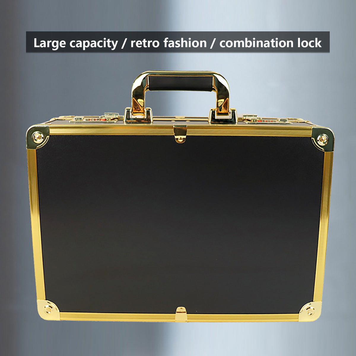 Portable Barber Shop Case Travel Carrying Shears Scissors Combs