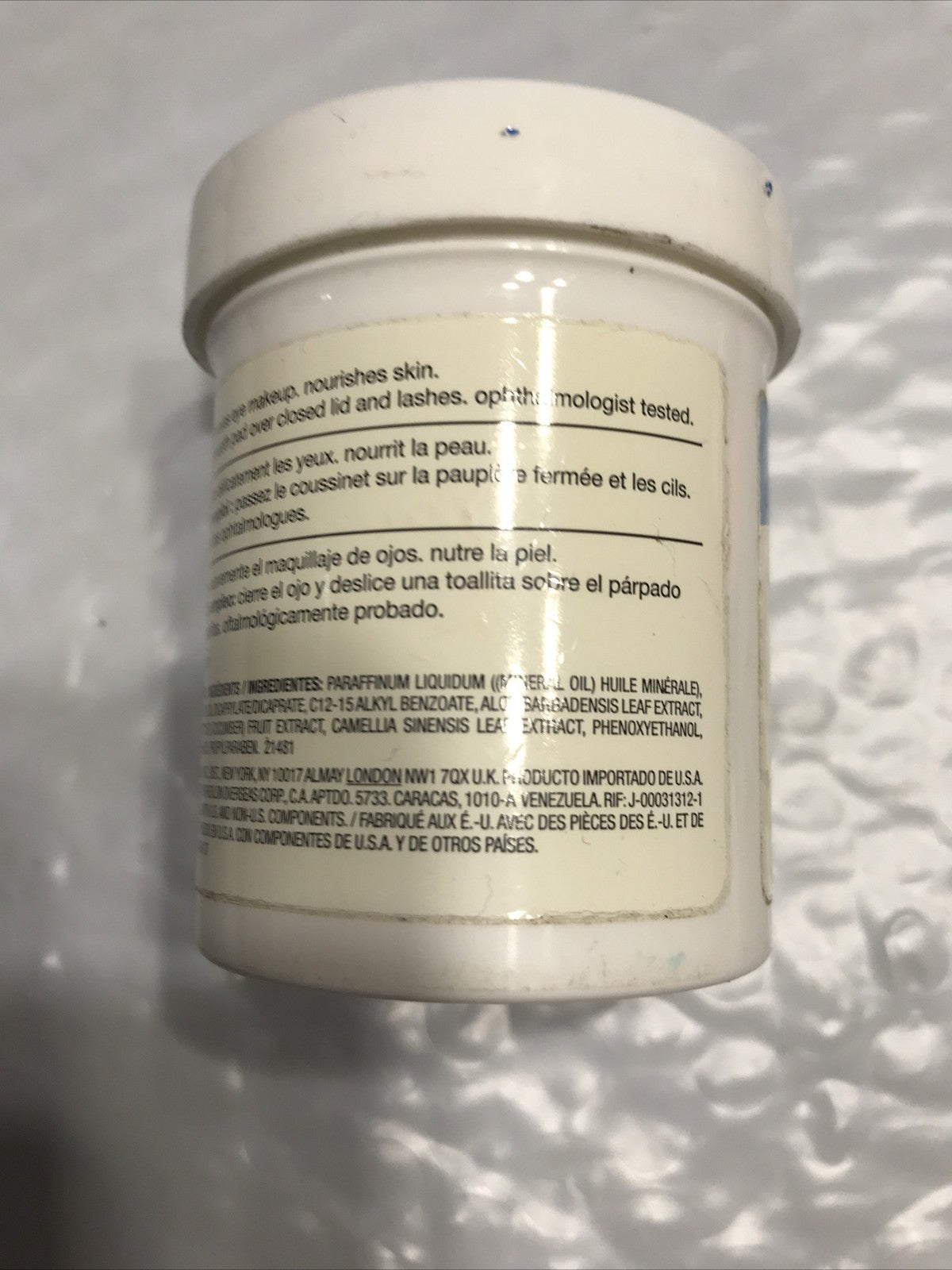 Moisturizing Eye Makeup Remover Pads - Fragrance-Free, Hypoallergenic, 80 Count