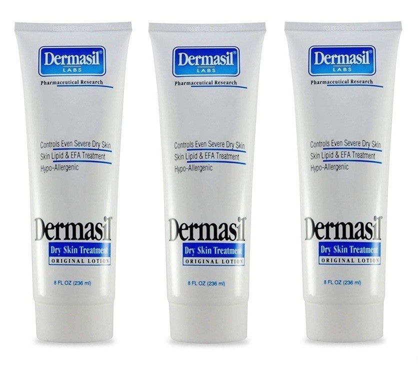 Dry Skin Lotion, 8 fl oz, Paraben-Free (3-Pack)