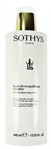 Vitality Cleansing Milk for Normal & Combination Skin 400ml - Gentle Face Cleanser