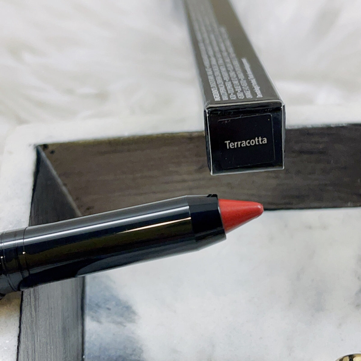 Bobbi Brown Luxe Defining Lipstick - Terracotta Full Size Lip Makeup