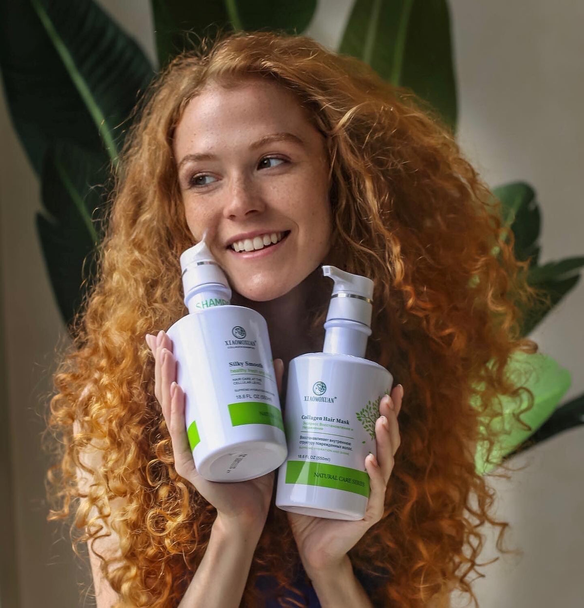 Organic Collagen Hair Shampoo for Damaged, Dry, and Frizzy Hair 18oz