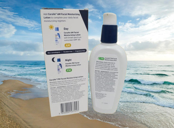 PM Facial Moisturizing Lotion Ultra Lightweight 3 oz - 3 Pack