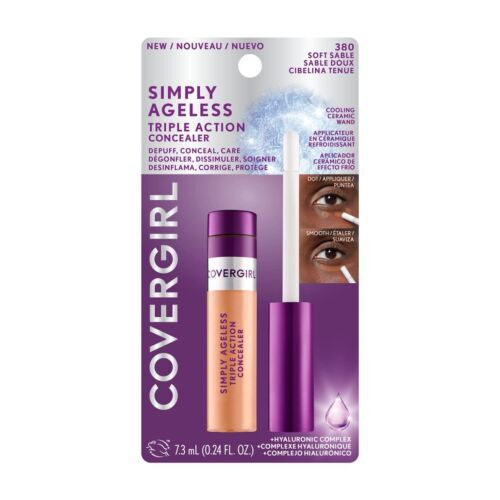 Covergirl Simply Ageless Triple Action Concealer Soft Sable 1 Pack
