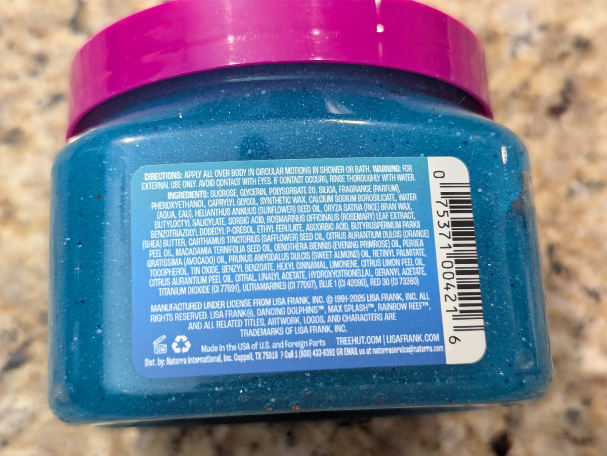 Tree Hut x Lisa Frank Ocean Pop Shea Sugar Body Scrub 18 oz
