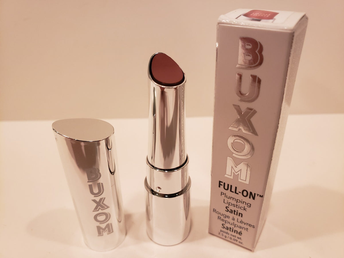 Full-On Plumping Satin Lipstick - Hush Hush - Moisturizing Lip Color - 0.09 oz