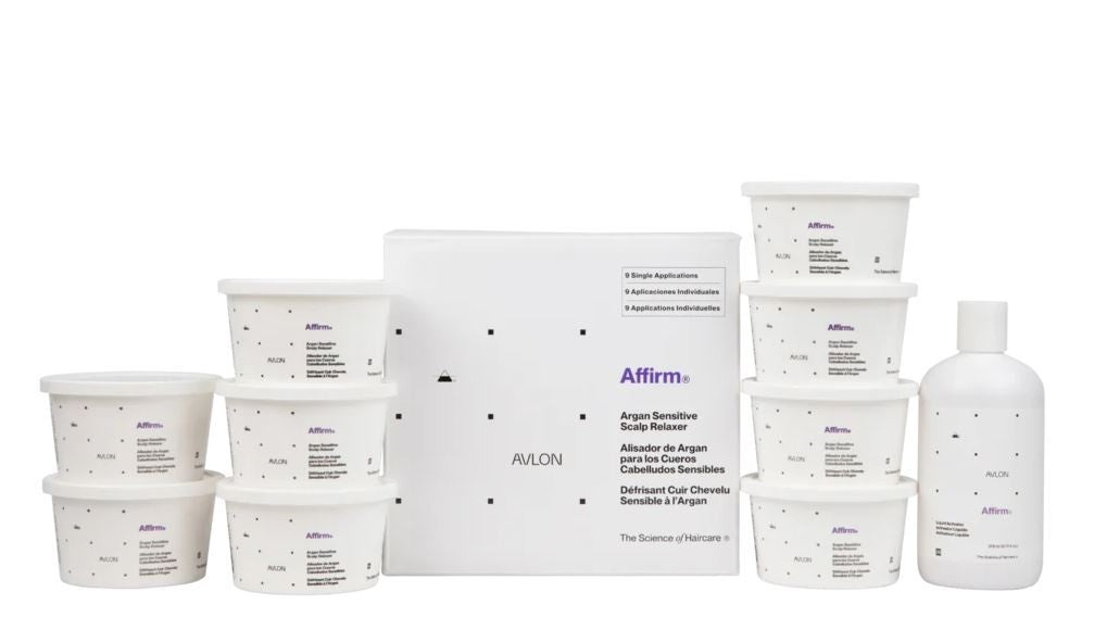 Relaxer Kit for Dry & Itchy Hair - Conditioning Hair Treatment