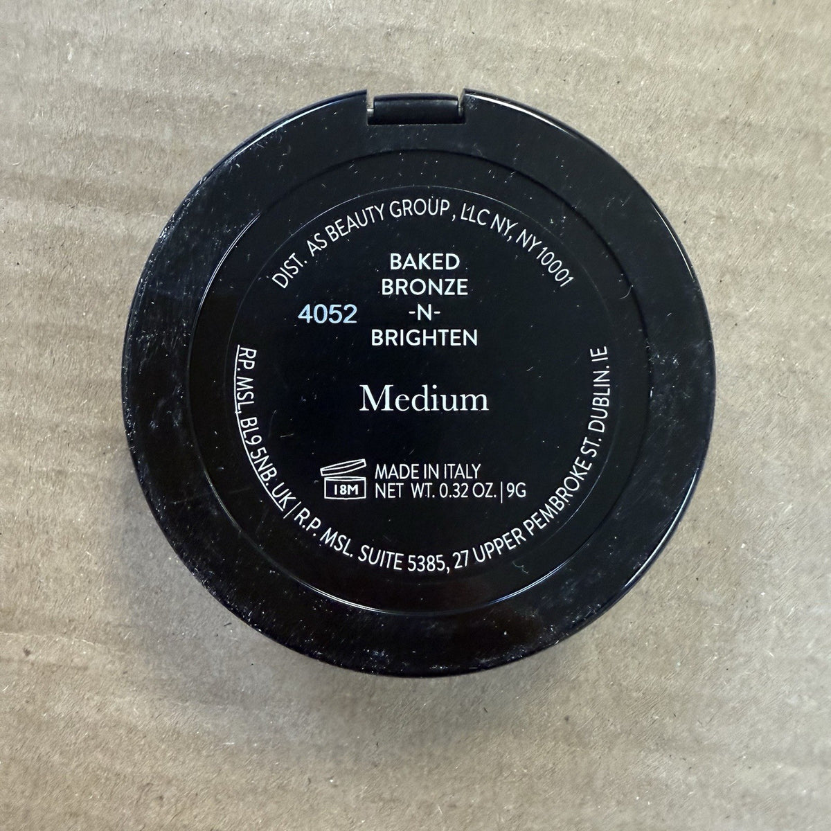 Multipurpose Baked Bronzer Medium Shade for Face & Body - 0.32oz, 2 Pack
