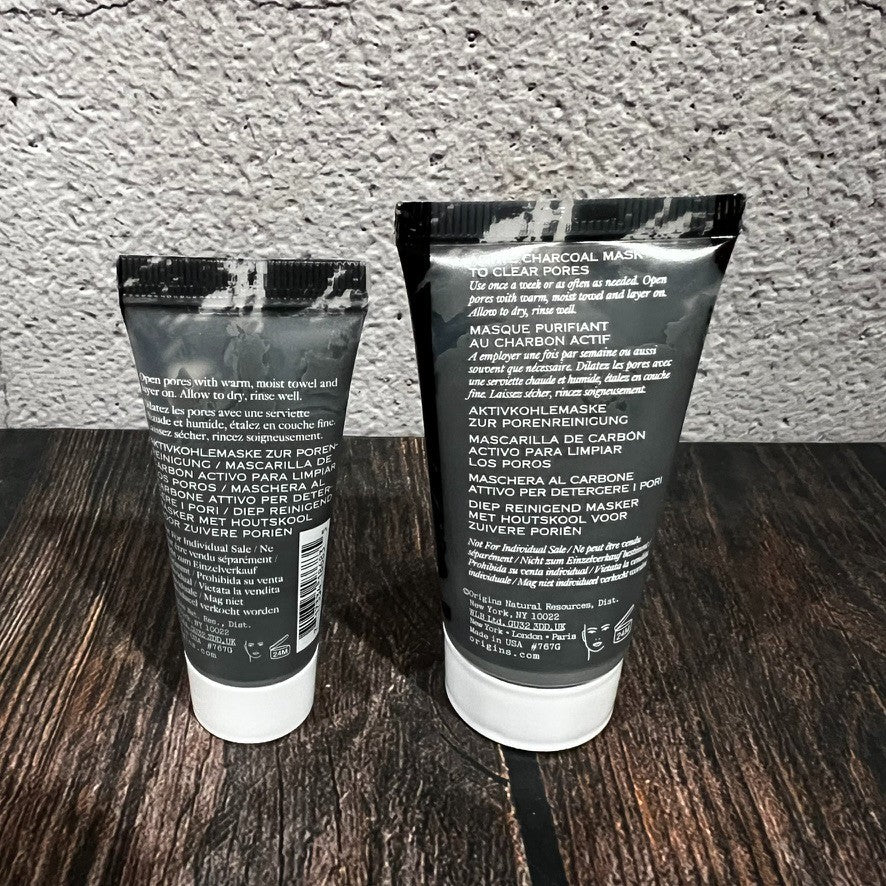 Clear Improvement Active Charcoal Mask Duo - 1 oz + 0.5 oz