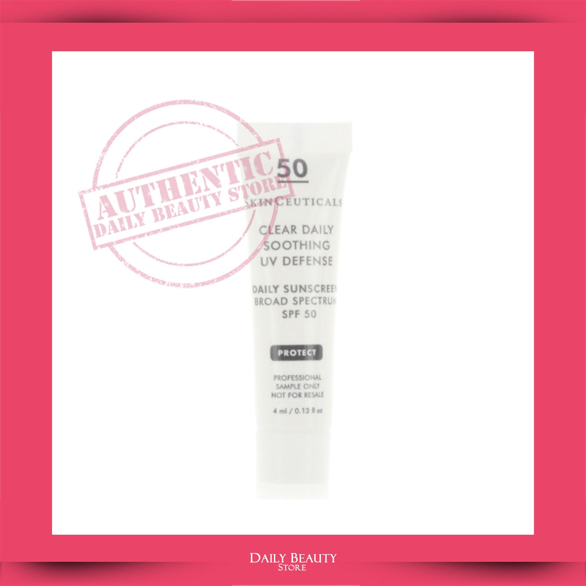 Clear Daily Soothing UV Defense SPF 50 4ml 5-Pack