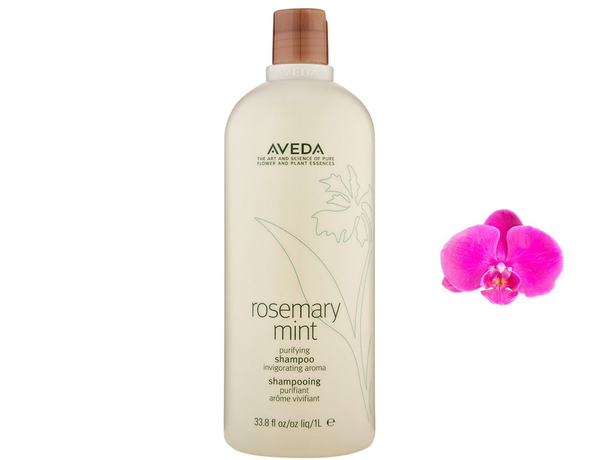 Aveda Rosemary Mint Shampoo 1 Liter - Clarifying Natural Hair Care
