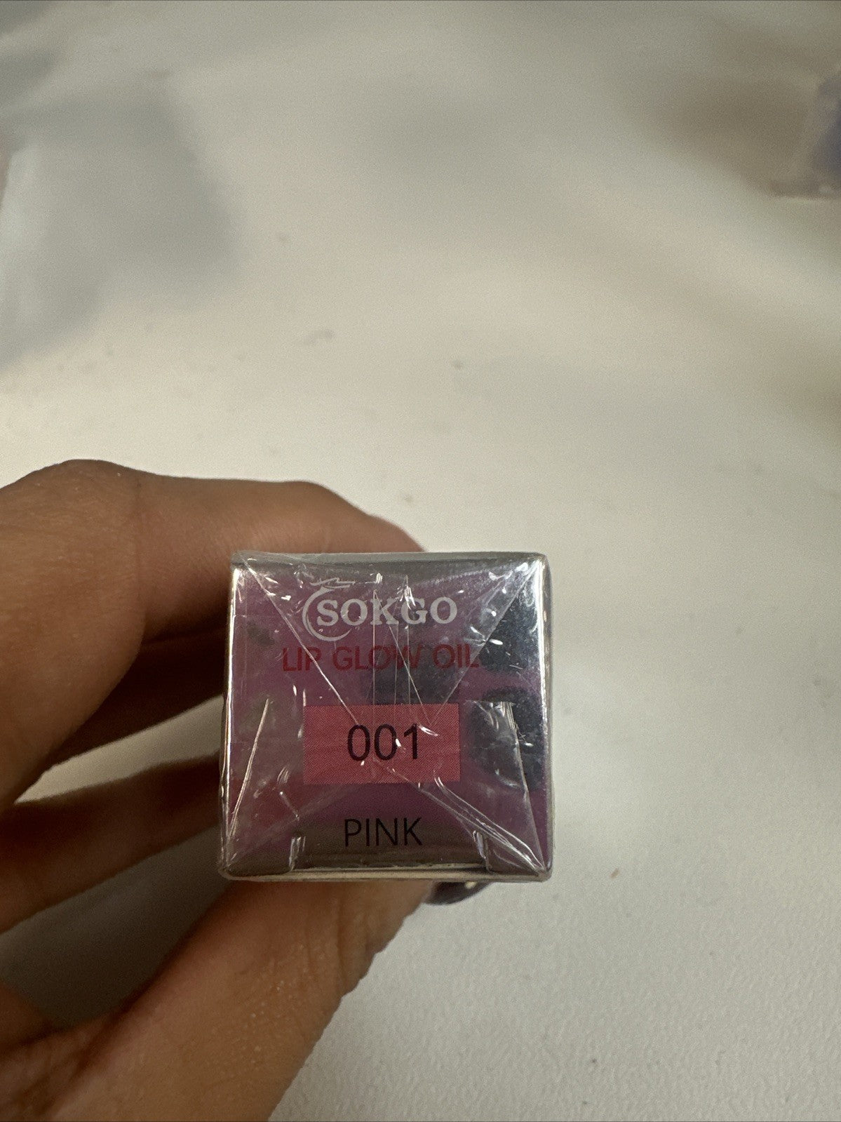 Lip Glow Oil 001 Pink - Nourishing Lip Care with Awakening Color