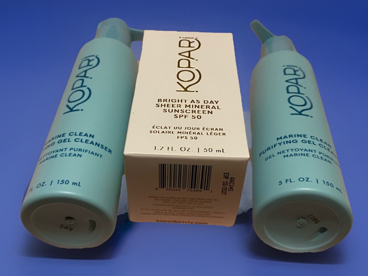 Skincare Bundle with Face Wash and Sunscreen - Full Size