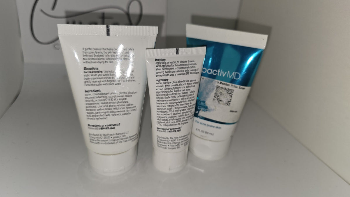 Proactiv MD Acne Treatment Kit with 2 Cleanser & Moisturizer - Clear Skin Set