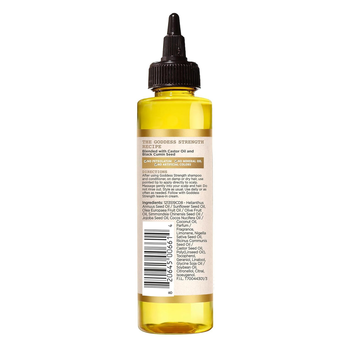 Natural Curl & Wave Hair Oil - Nourishing Castor Oil Blend for All Hair Types 4.2 Fl Oz