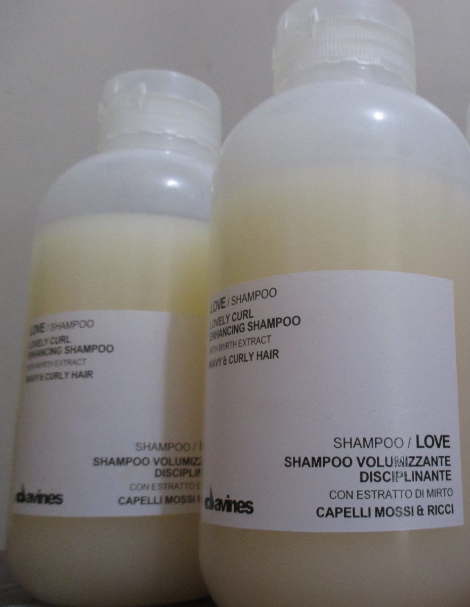 Davines Love Curl Enhancing Shampoo - Set of 2, 250ml Each