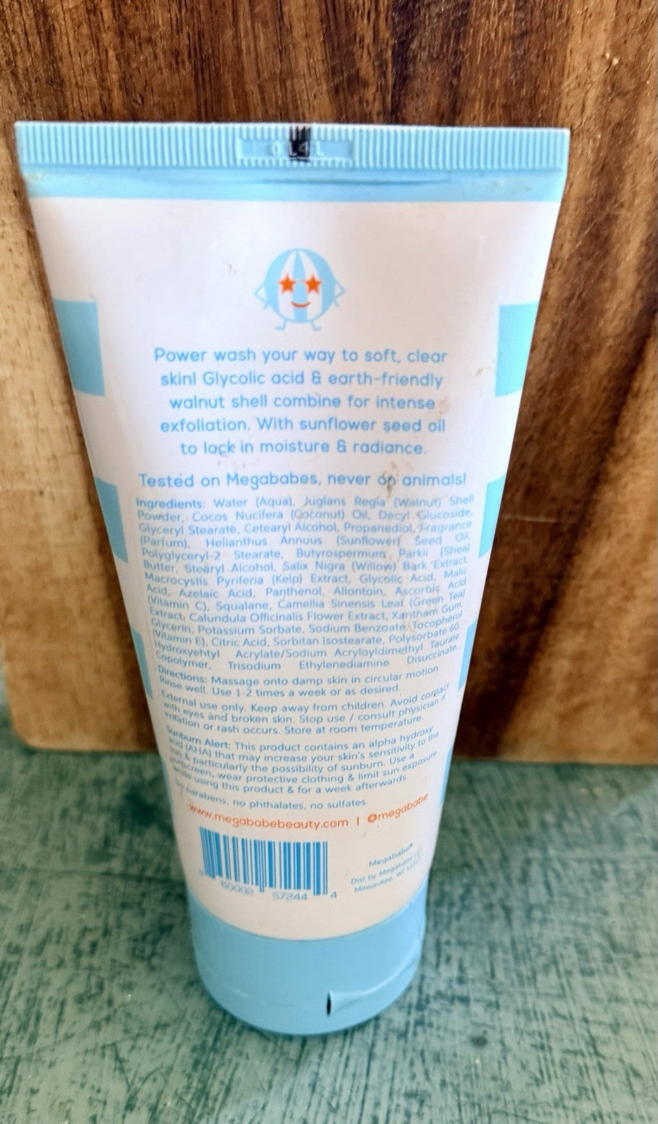 Megababe Power Wash Beachy Body Scrub No Parabens Highly Rated