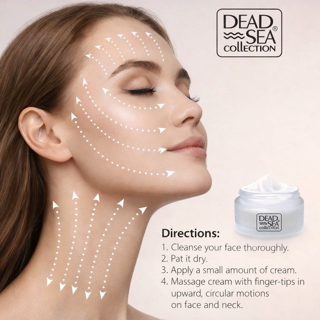 Dead Sea Collagen Anti-Aging Day and Night Cream Set - Firming Moisturizer Duo
