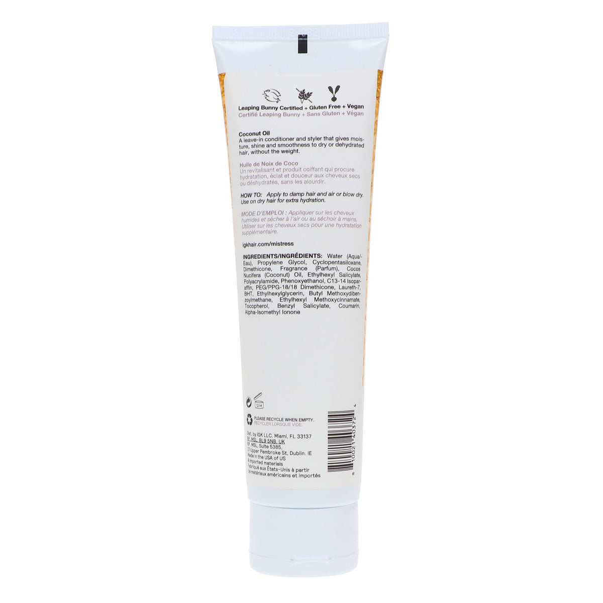 Hydrating Hair Balm for Frizz Control - 2 Pack, 5 oz Each