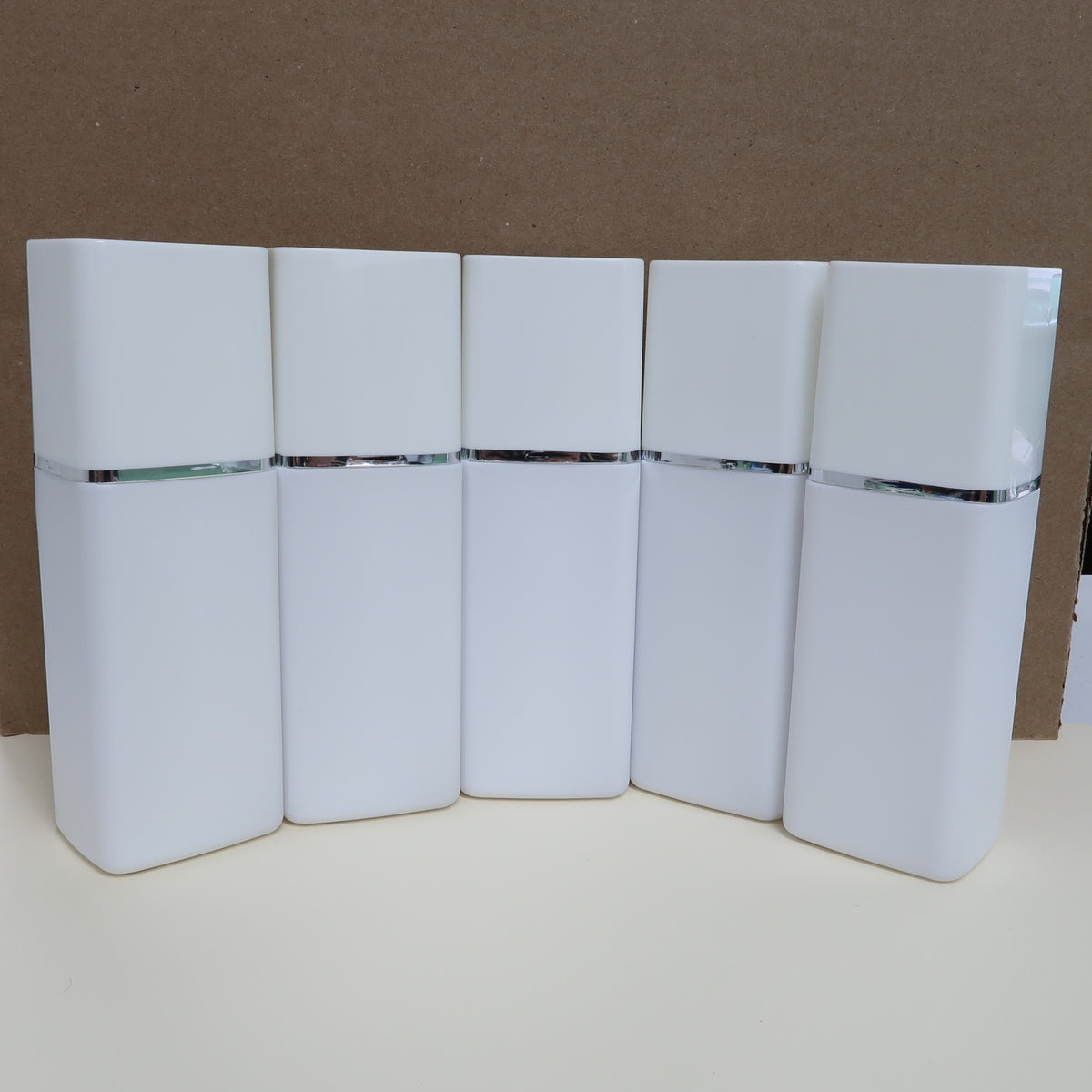 5-Pack 300ml White Spray Bottles for Lotions Oils & Soaps