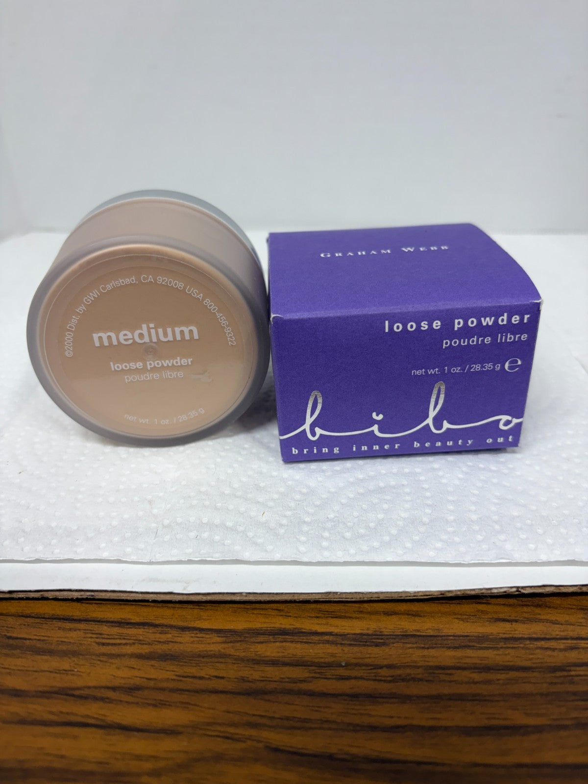 Graham Webb Bibo Medium Loose Face Powder - 1 oz Makeup