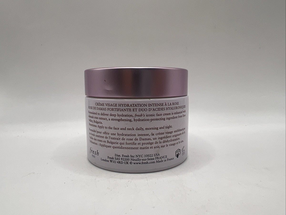 Deep Hydration Face Cream with Rose Extract - 3.3oz Moisturizer for All Skin Types