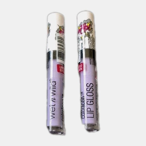 Wet n Wild ColorIcon Lip Gloss Lilac Theater Pack of 2 - Sealed
