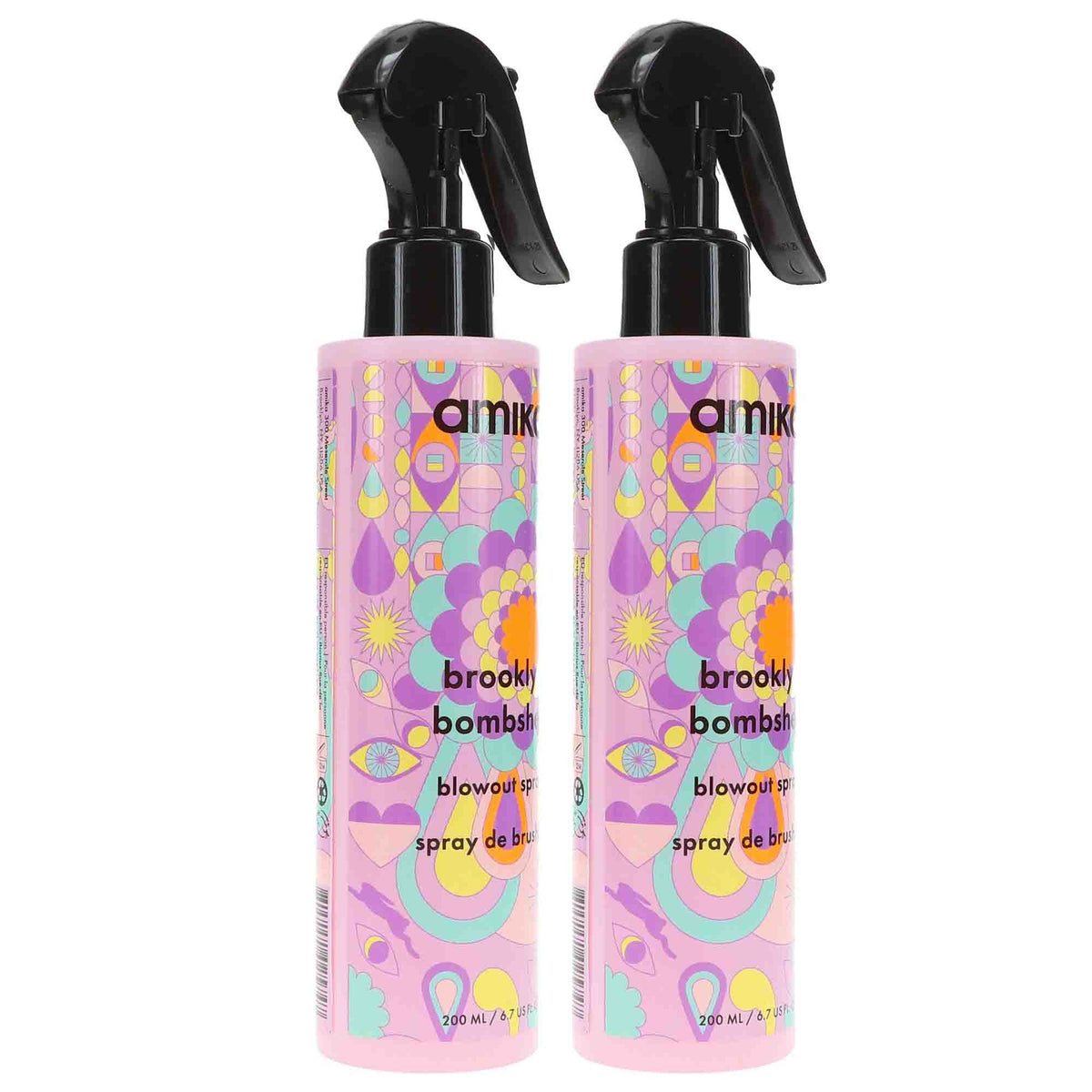 Hair Styling Spray for Volume & Shine - 6.7 oz 2-Pack