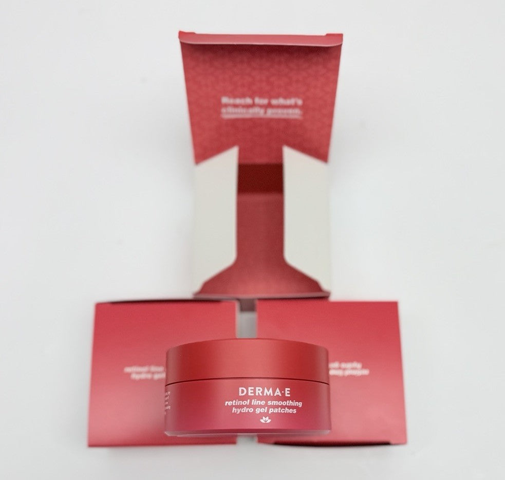 Retinol Line Smoothing Hydro Gel Patches - Calming Skin Care (Set of 3)