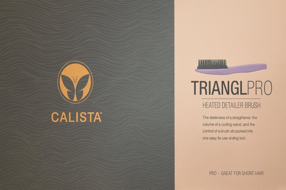 Heated Detailing Brush for Hair Styling - Trianglepro
