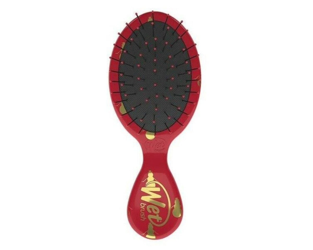 Mini Detangler Hairbrush for Wet & Dry Hair - Compact Travel Brush