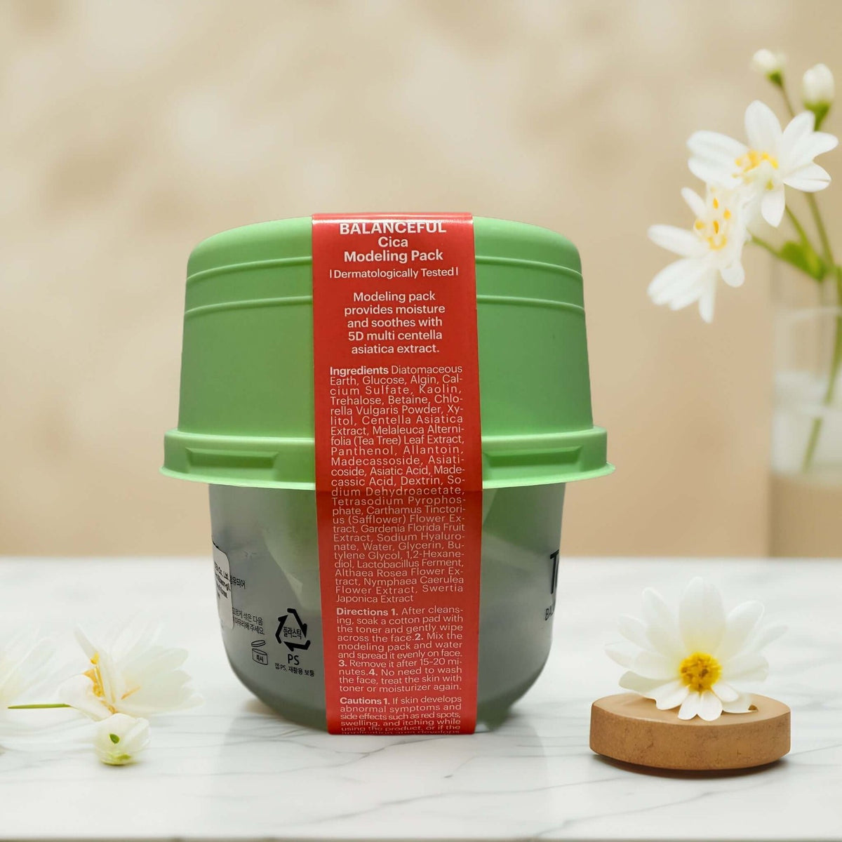 Cica Soothing Modeling Pack - Peel-Off Mask