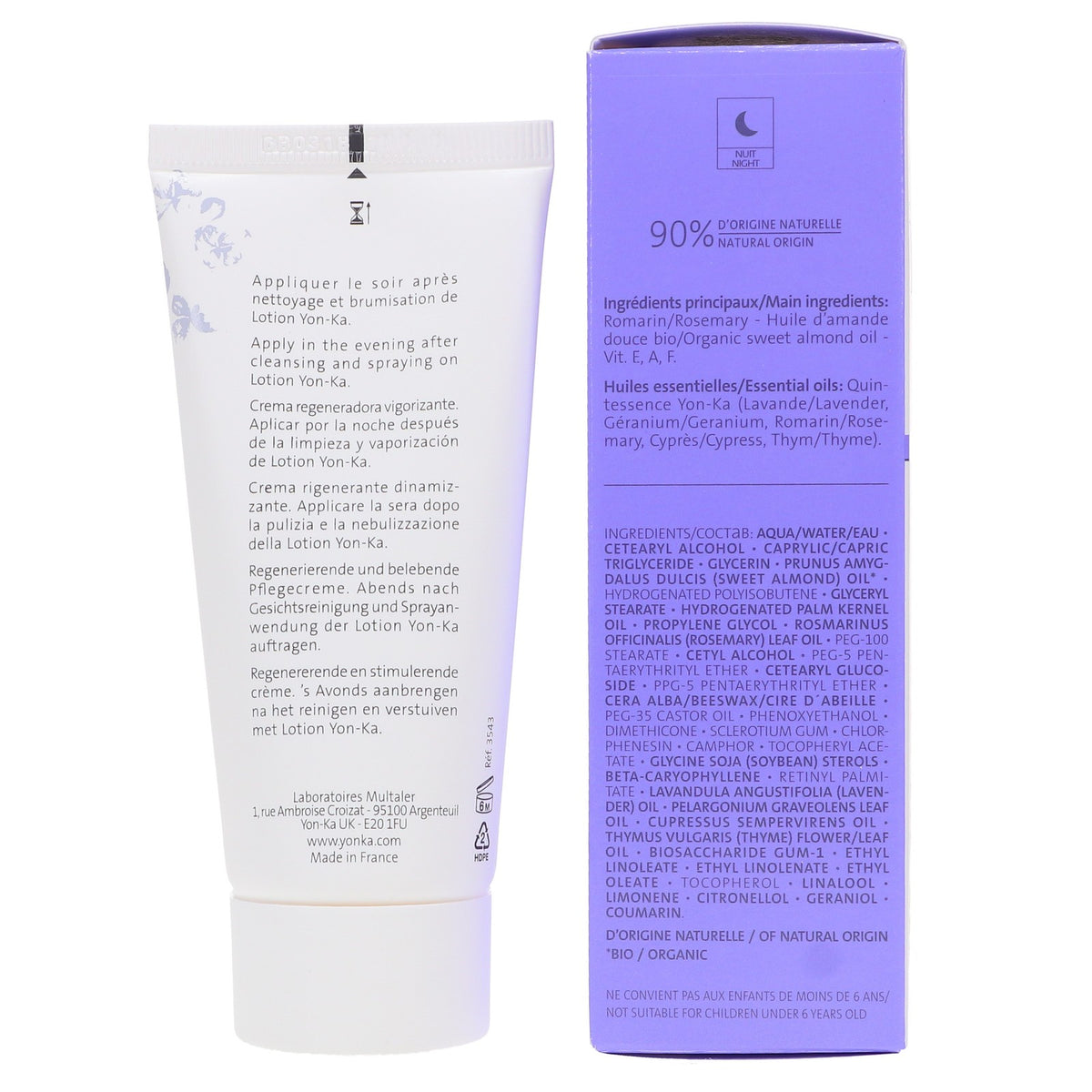 Revitalizing Night Face Cream with Antioxidants - 1.73 oz