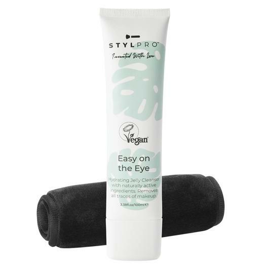 Hydrating Eye Cleanser & Makeup Remover Set with Microfiber Cloth