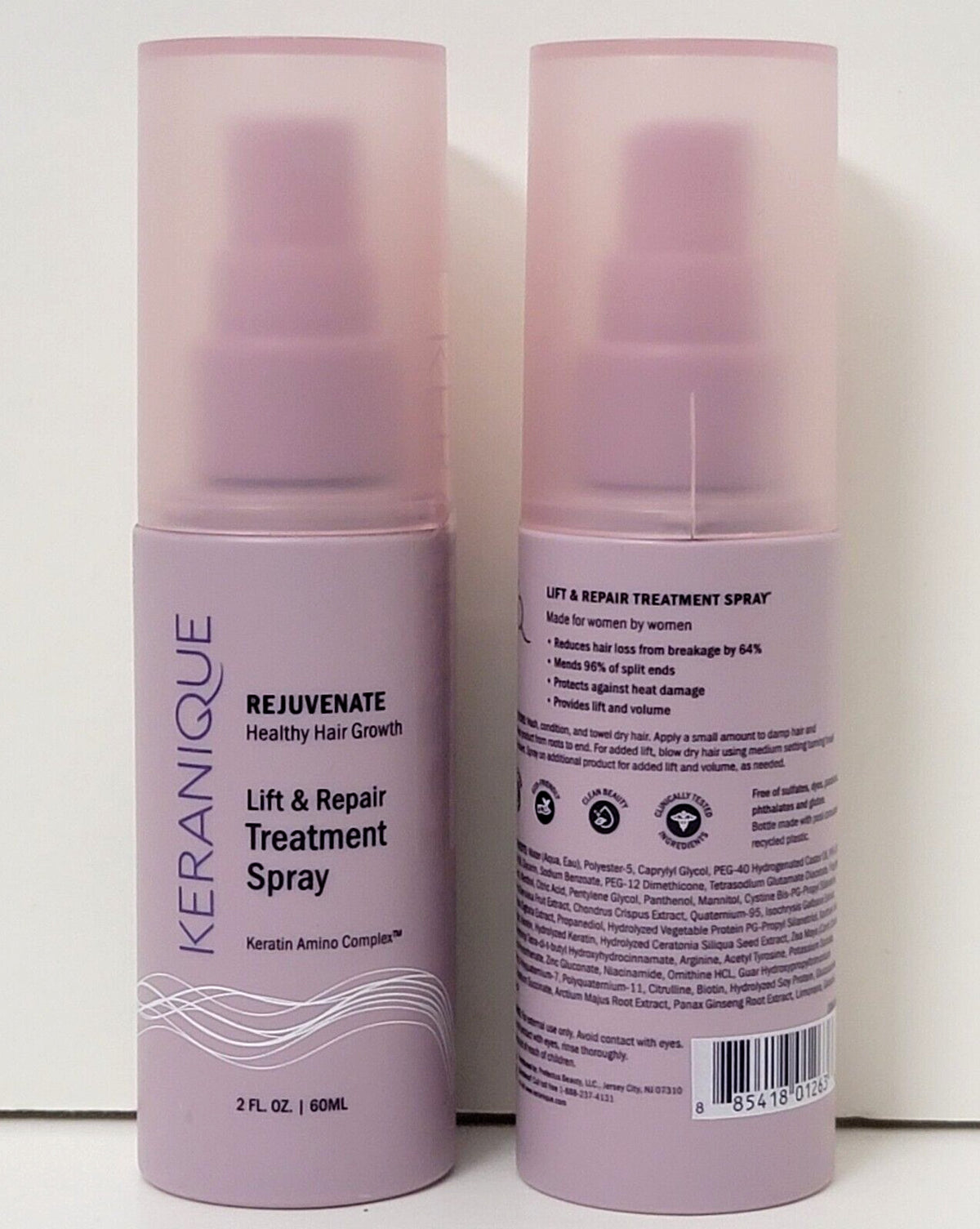 Hair Lift & Repair Treatment Spray, 2 fl oz (2-Pack)