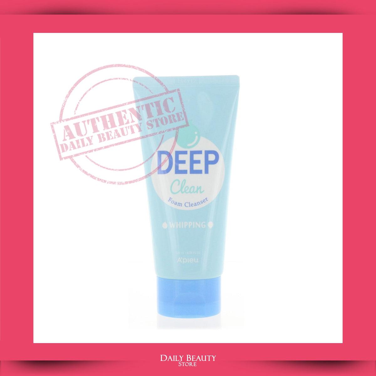 Deep Clean Foam Facial Cleanser - Pore-Curating Skin Care 100ml