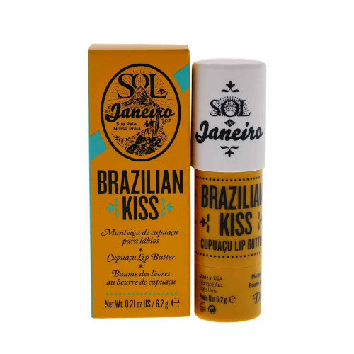 Brazilian Kiss Cupuacu Lip Butter - Hydrating Lip Care 0.21 oz