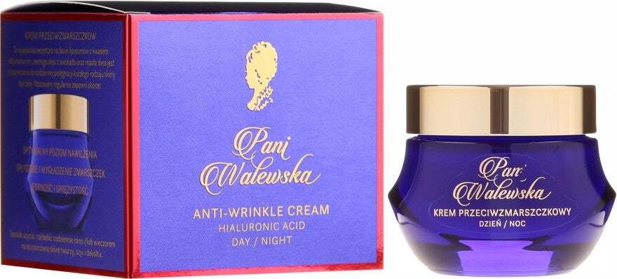 Pani Walewska HYALURONIC Acid DAY/ NIGHT face moisturizer 50ml FREE