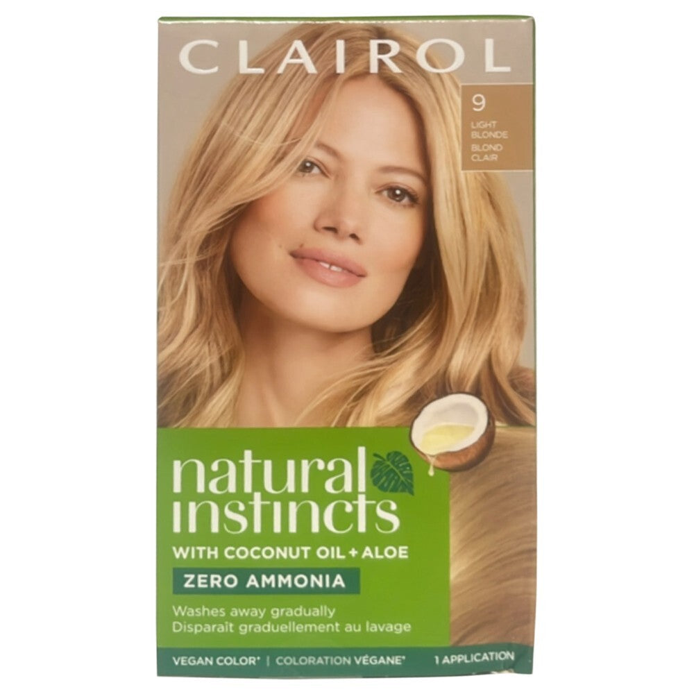 Non-Permanent Hair Color - 9 Light Blonde (3-Pack)