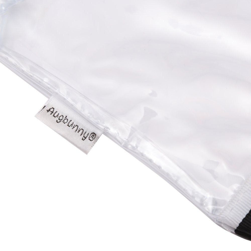 4 Pack Waterproof Clear Vinyl Makeup & Toiletry Bags - Travel Organizer Pouches