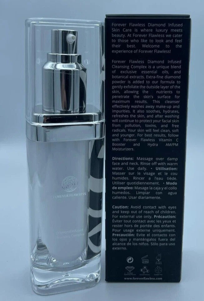 Diamond Infused Facial Cleansing Complex 60ml / 2.03oz - Brightening Skin Care