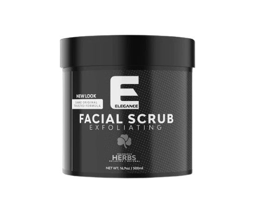 Elegance Exfoliating Facial Scrub 16.9oz Aloe, Mint, Herbs Fresh &