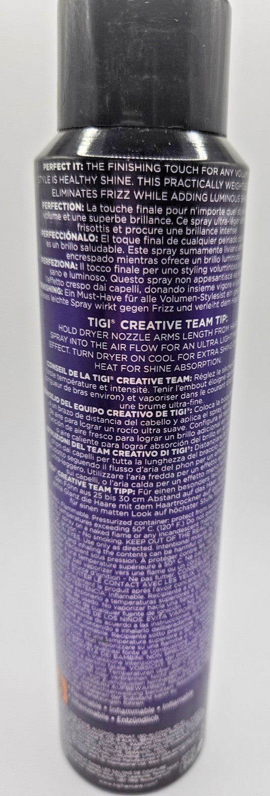 Weightless Shine Hair Spray - High-Hold, UV Protection, 5.15oz