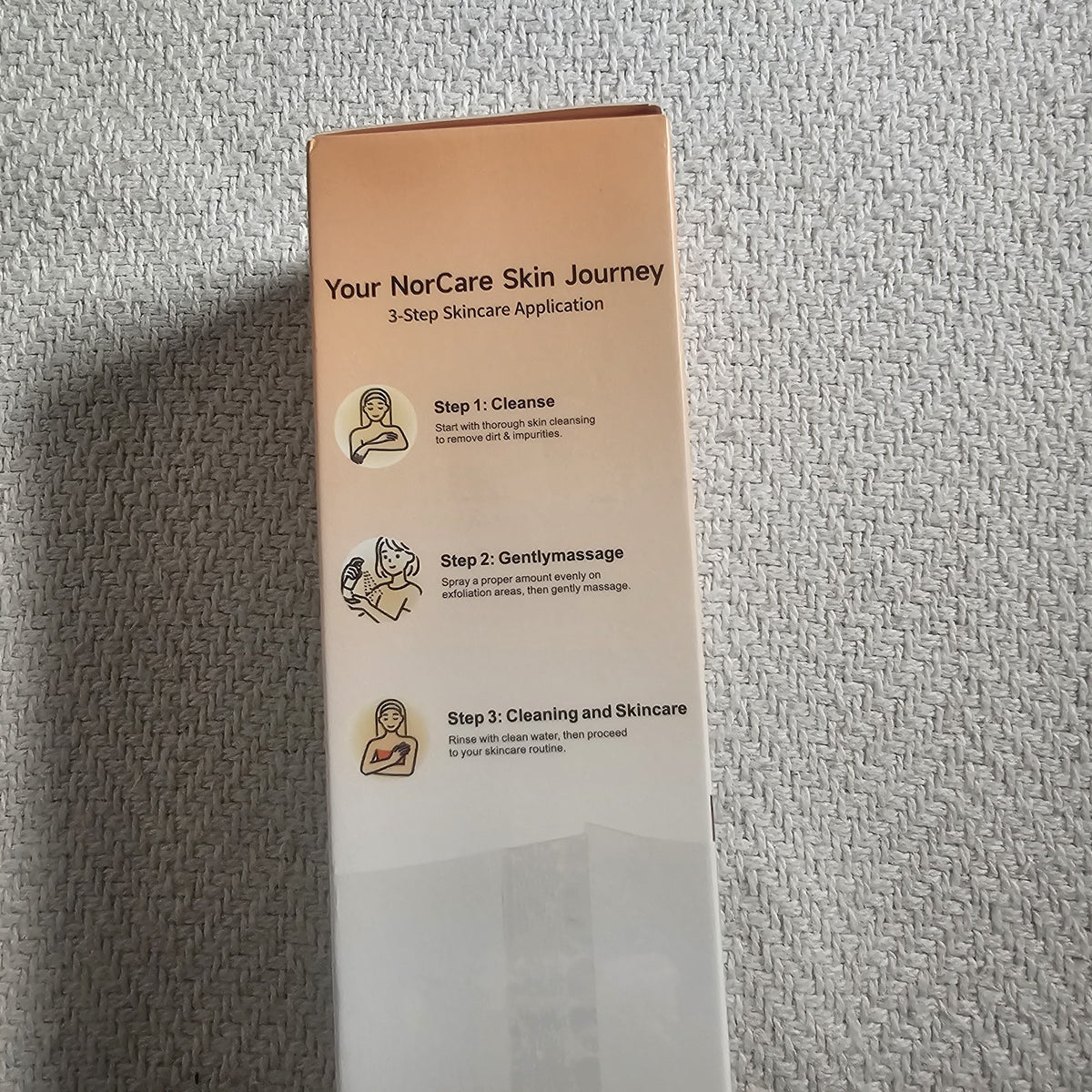 2 Pack NorCare Turmeric Micro-Bubble Exfoliating Spray 200ml AHA