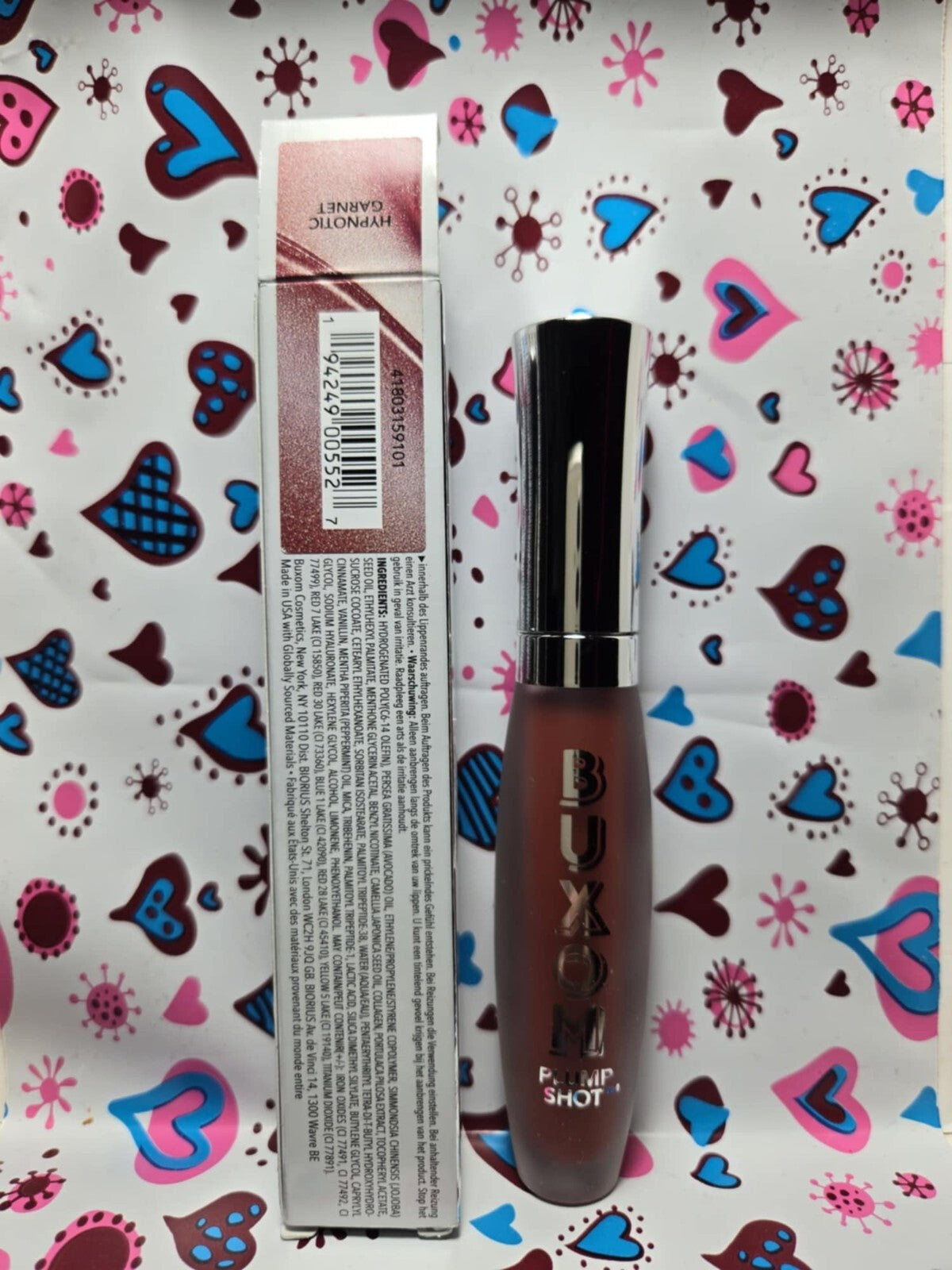 Plump Shot Sheer Tint Lip Serum with Collagen Infusion in Hypnotic Garnet