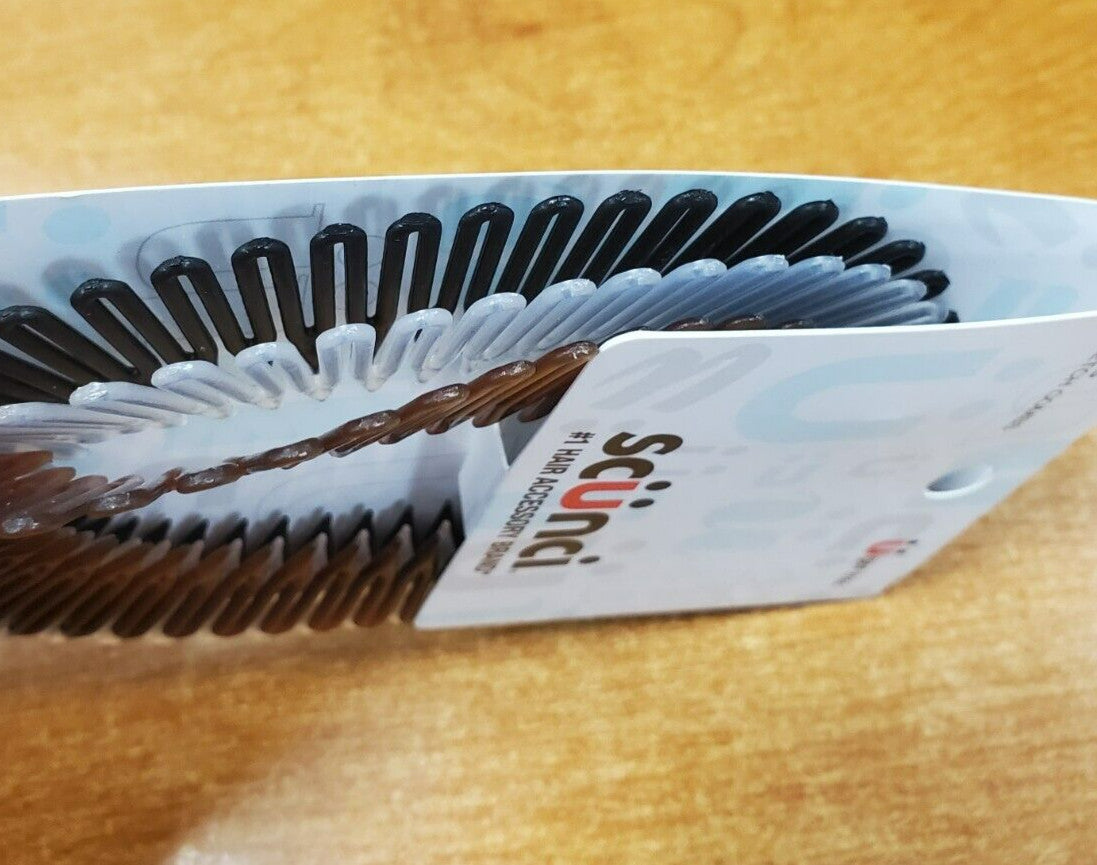 Stretch Hair Combs Pack of 3 - Tortoise, Opaque, Black Hair Accessories