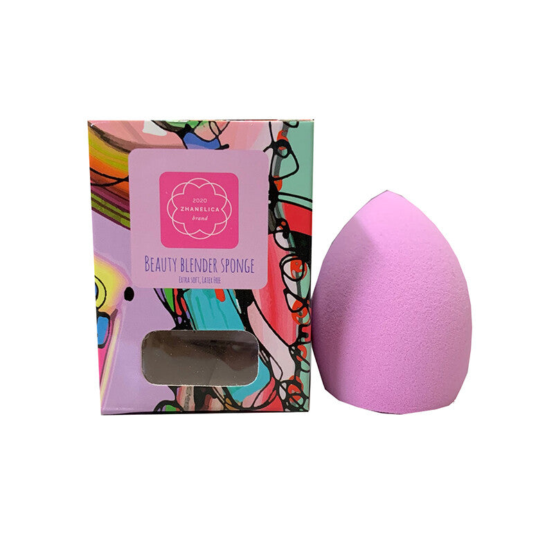 Lavender Makeup Sponge - Soft Latex-Free Cosmetic Tool for Flawless Application