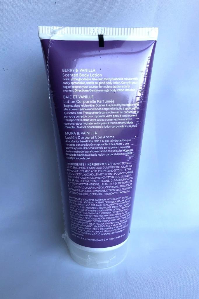Berry & Vanilla Scented Body Lotion 6.7 oz